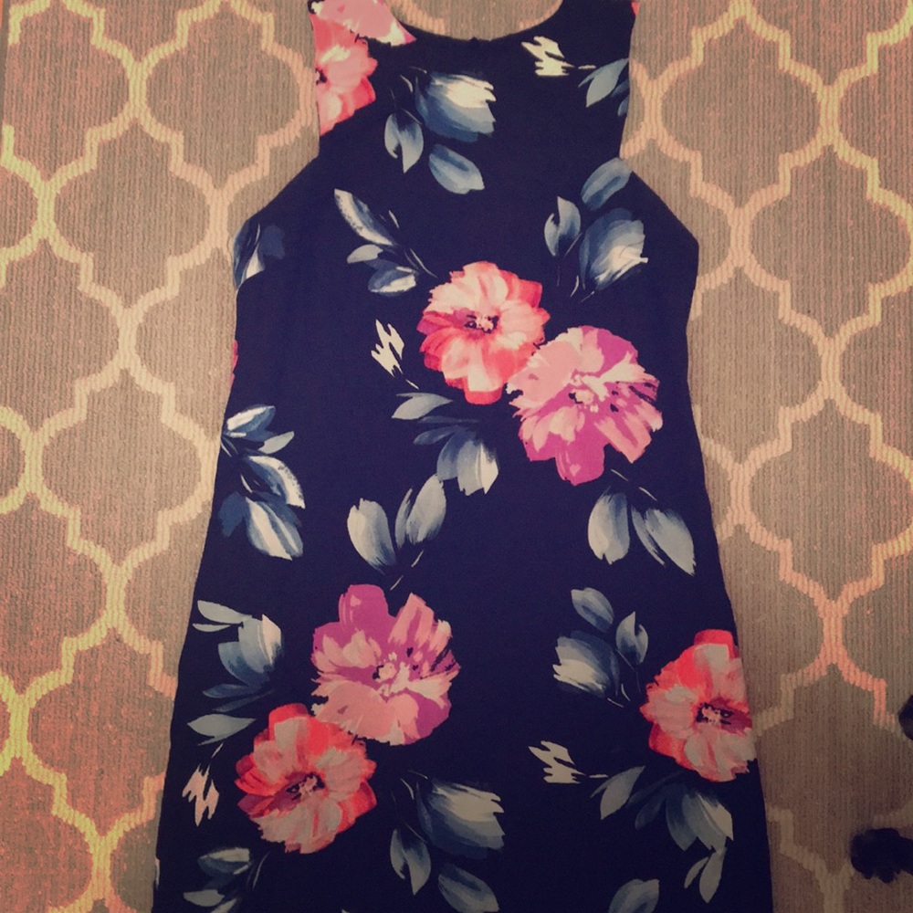 Floral Shift Dress